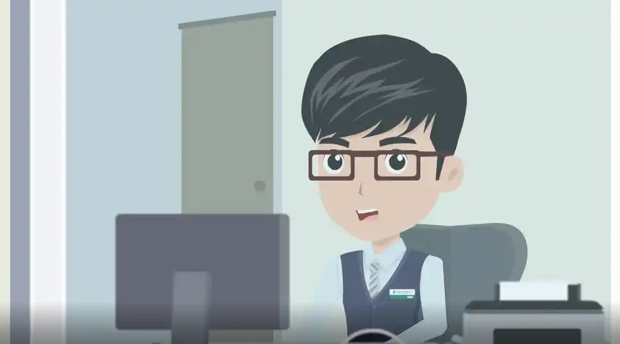 邮储银行扫黑宣传动画